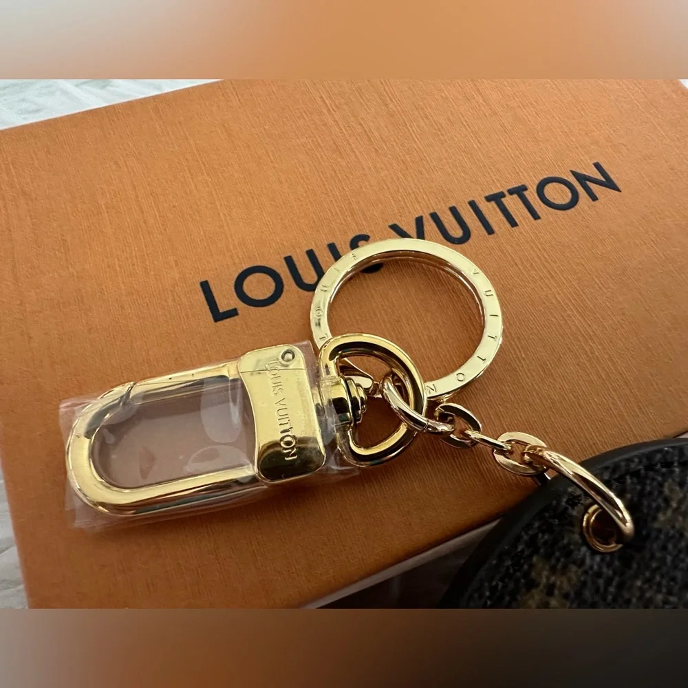 Louis Vuitton LE Monogram‎ Stories Bag Charm Key Holder Ring